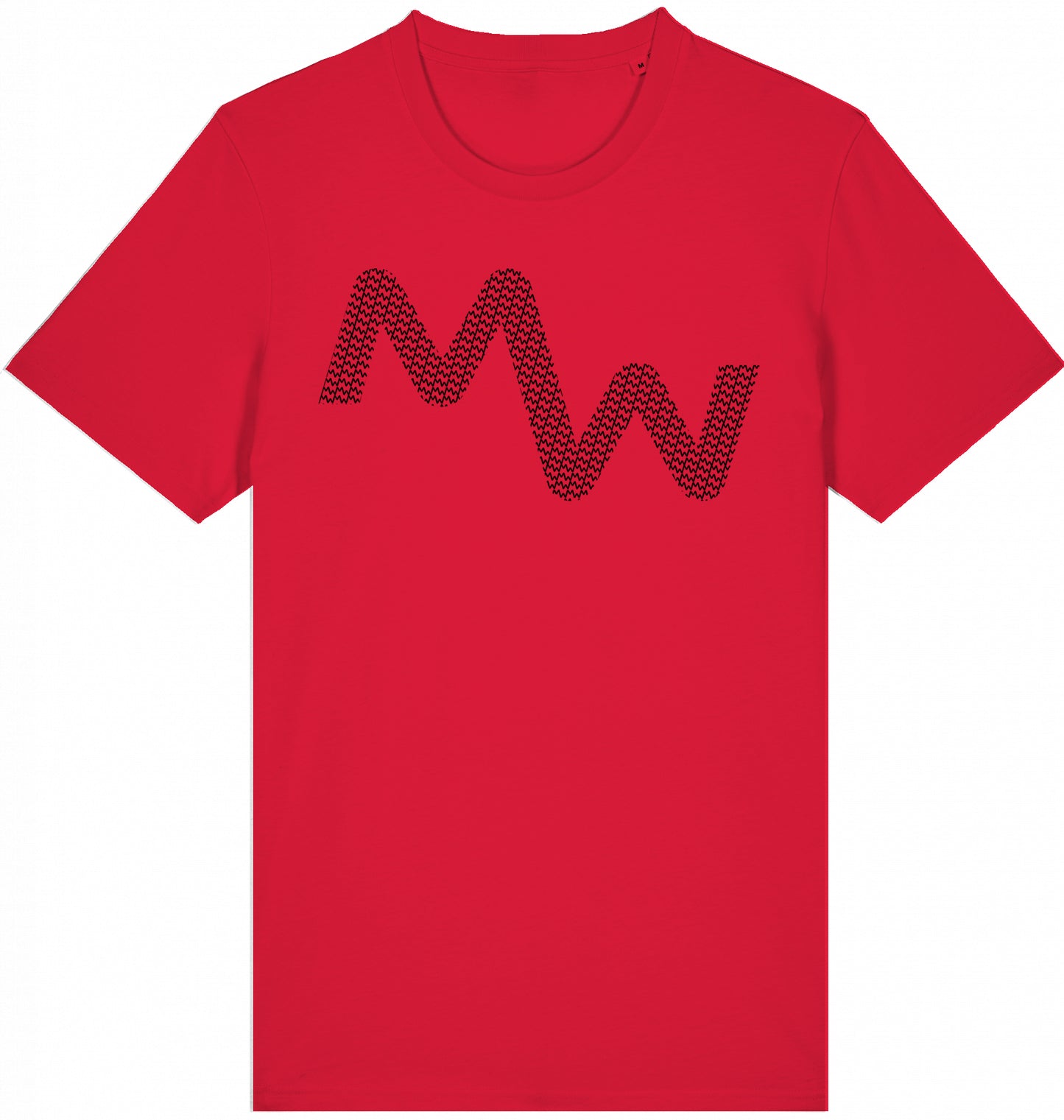 MW Tennis & Fitness T-Shirt, organic cotton, black 2025 MW logo