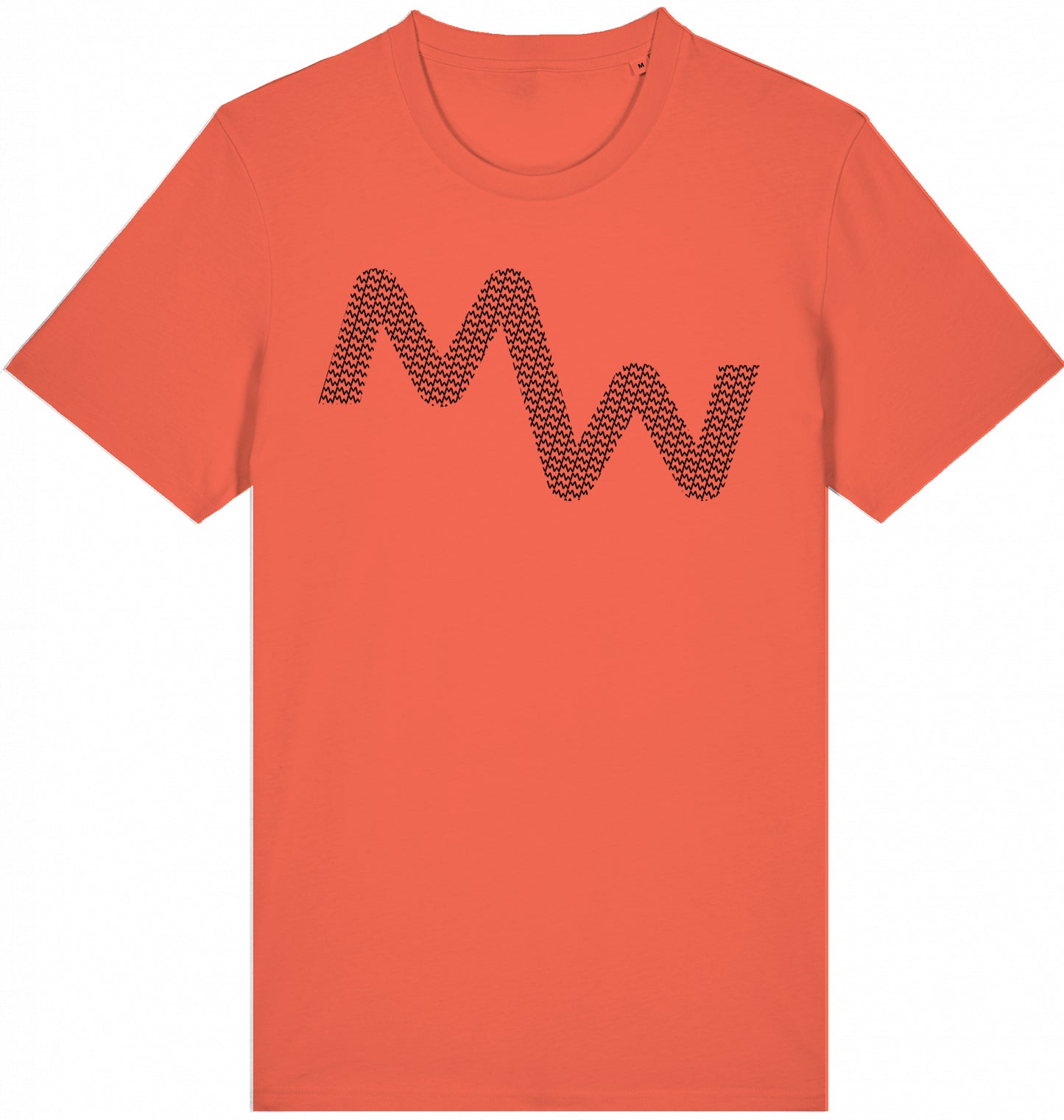 MW Tennis & Fitness T-Shirt, organic cotton, black 2025 MW logo