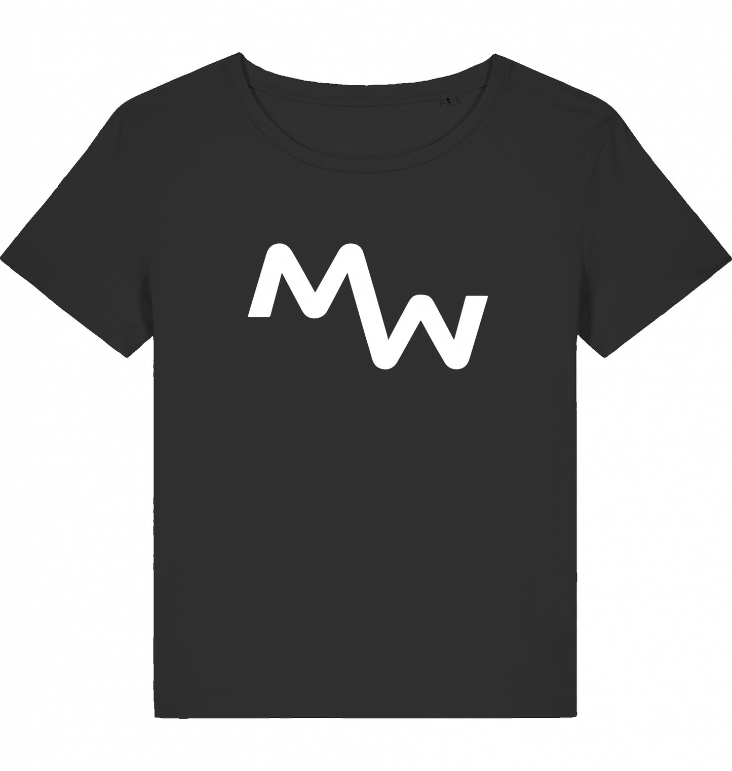 MW Tennis & Fitness Lady T-Shirt, organic cotton, classic white MW logo, 2026