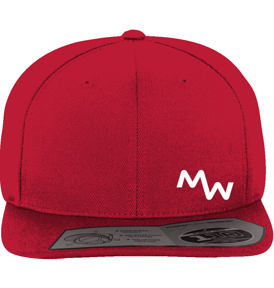 MW Tennis & Fitness Cap, Fitted Snapback, classic black MW logo, 2026