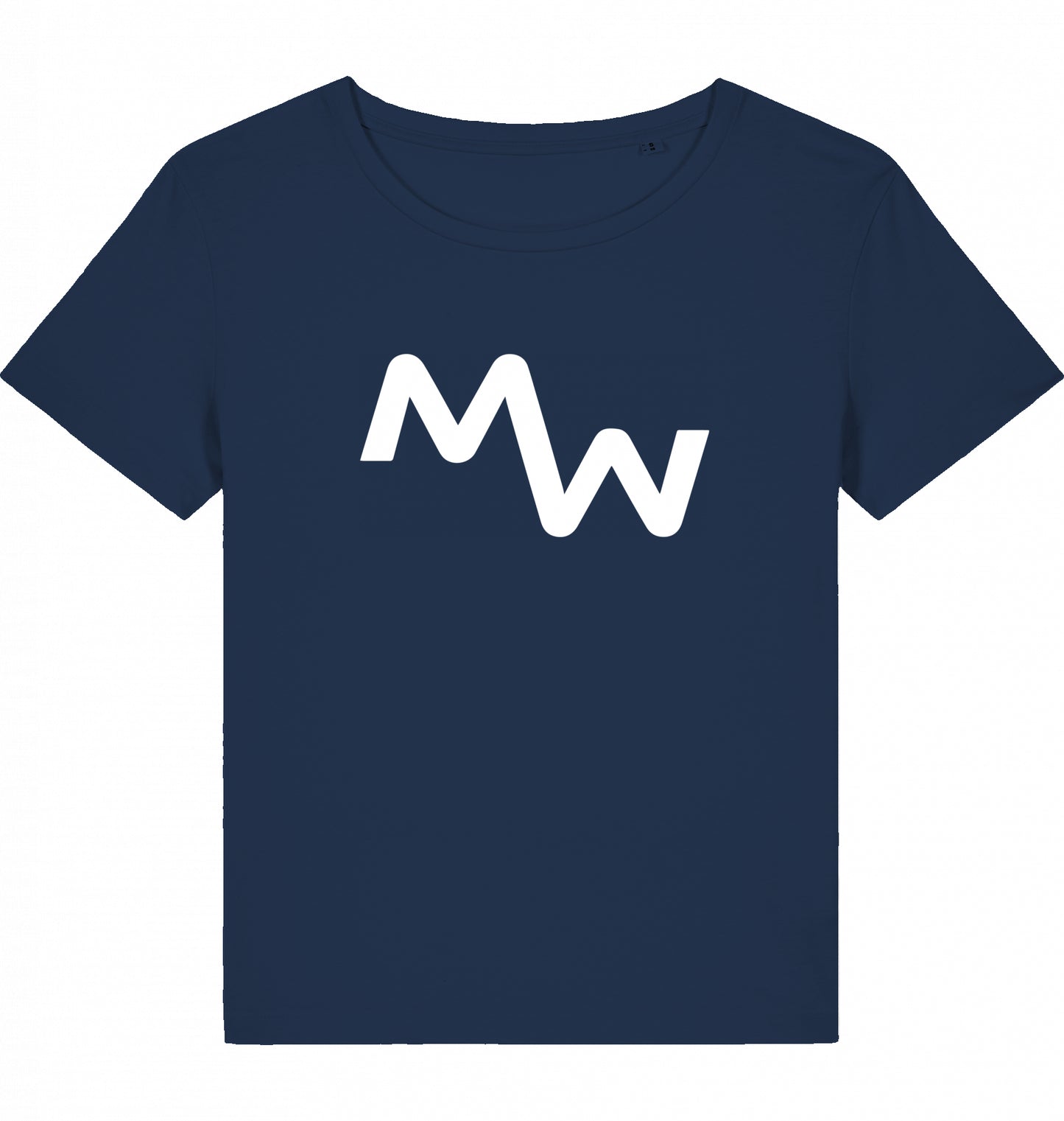 MW Tennis & Fitness Lady T-Shirt, organic cotton, classic white MW logo, 2026