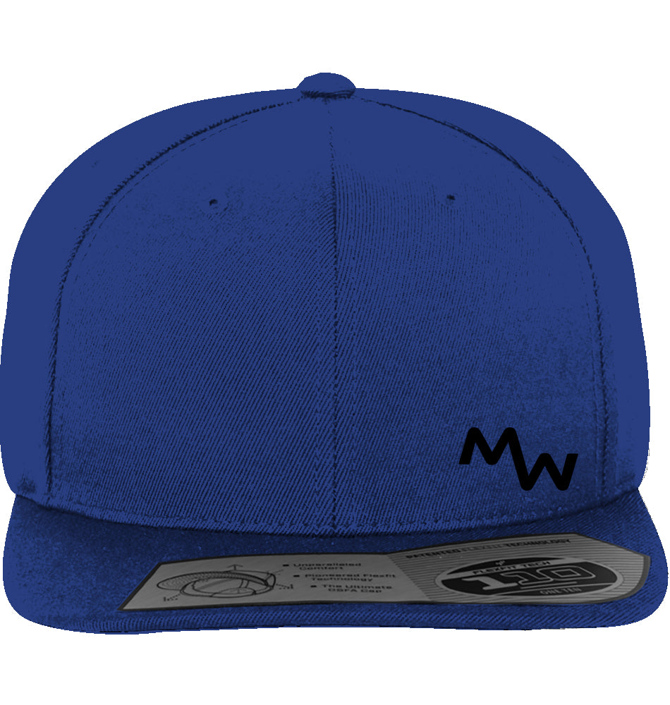 Matti Wolph Tennis & Fitness Cap, Fitted Snapback, black logo