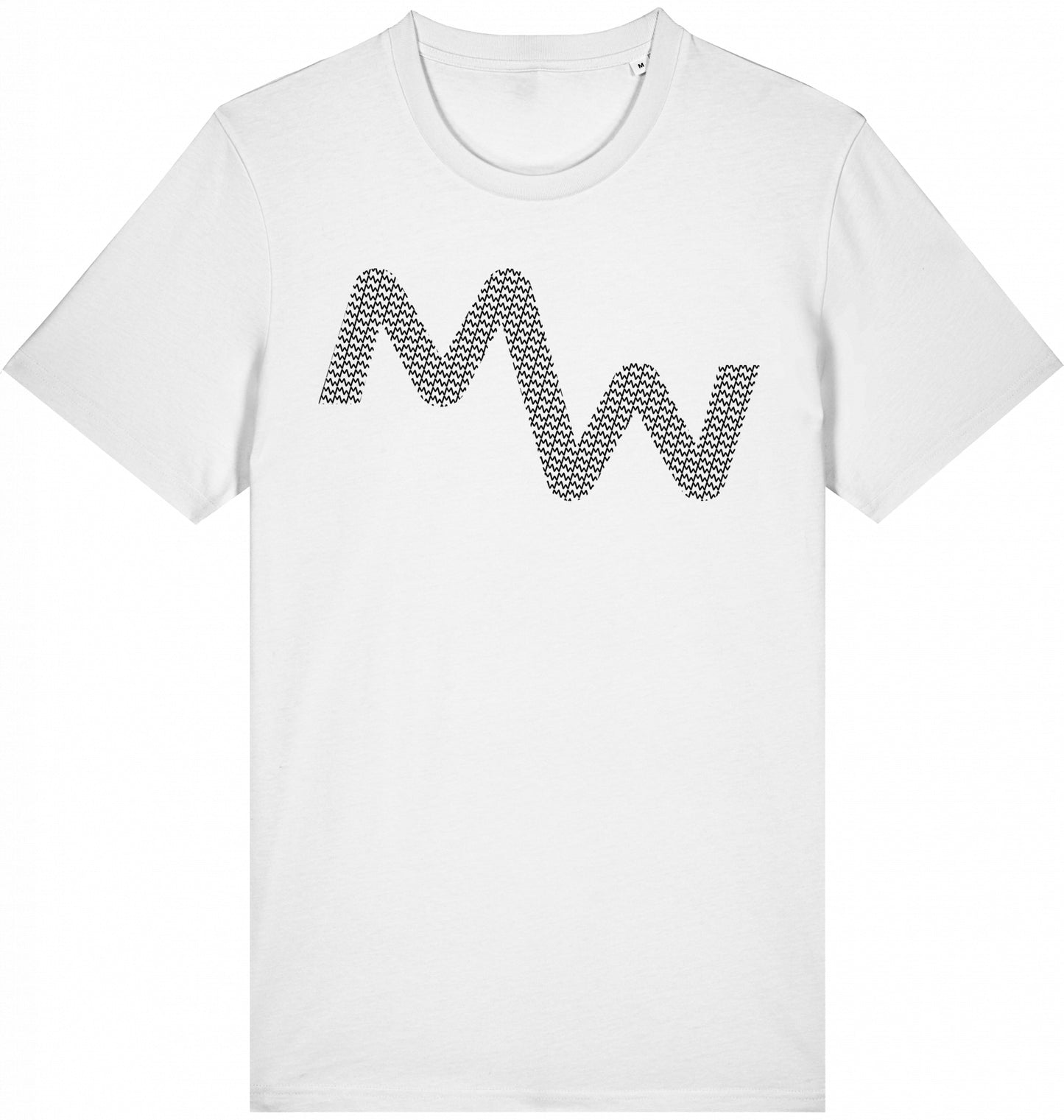 MW Tennis & Fitness T-Shirt, organic cotton, black 2025 MW logo