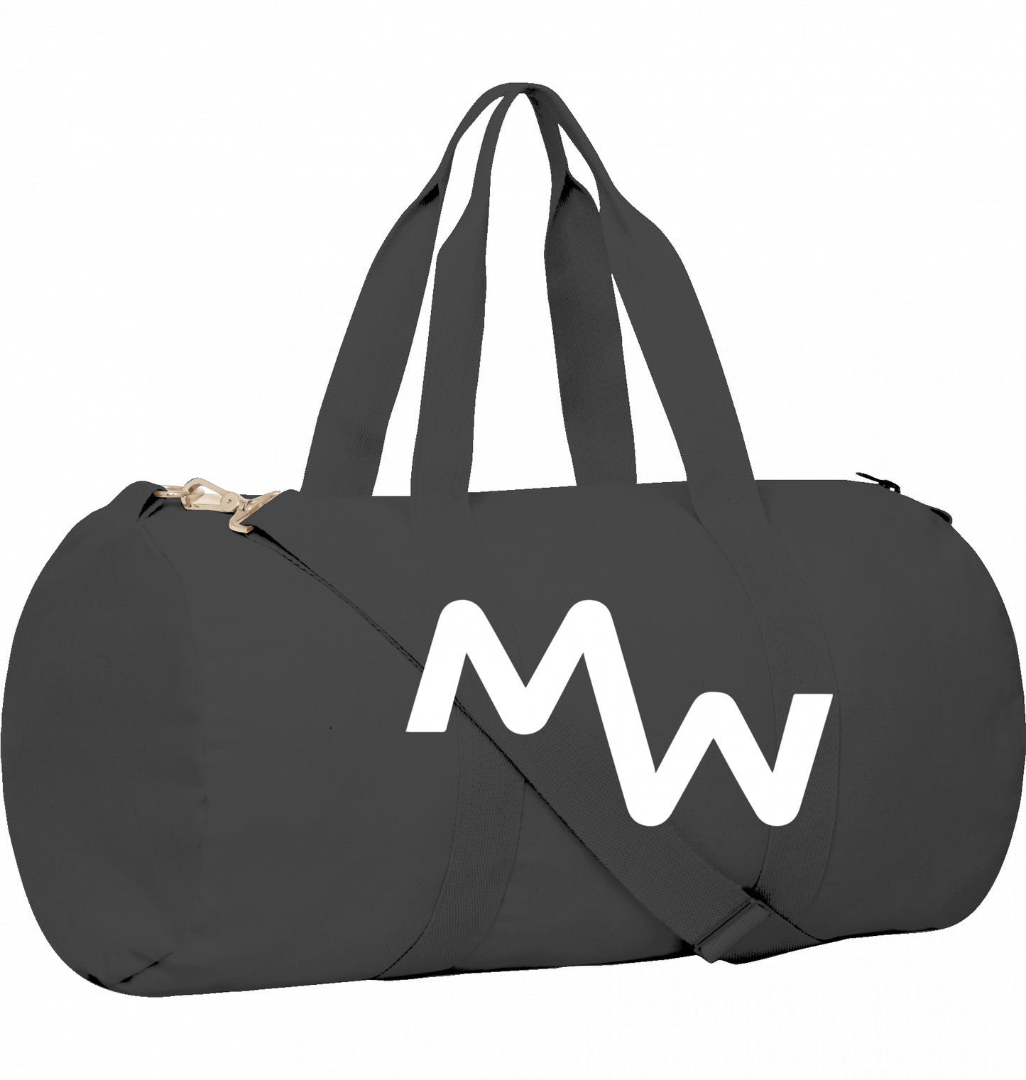 Matti Wolph Tennis & Fitness Duffle Bag, white logo