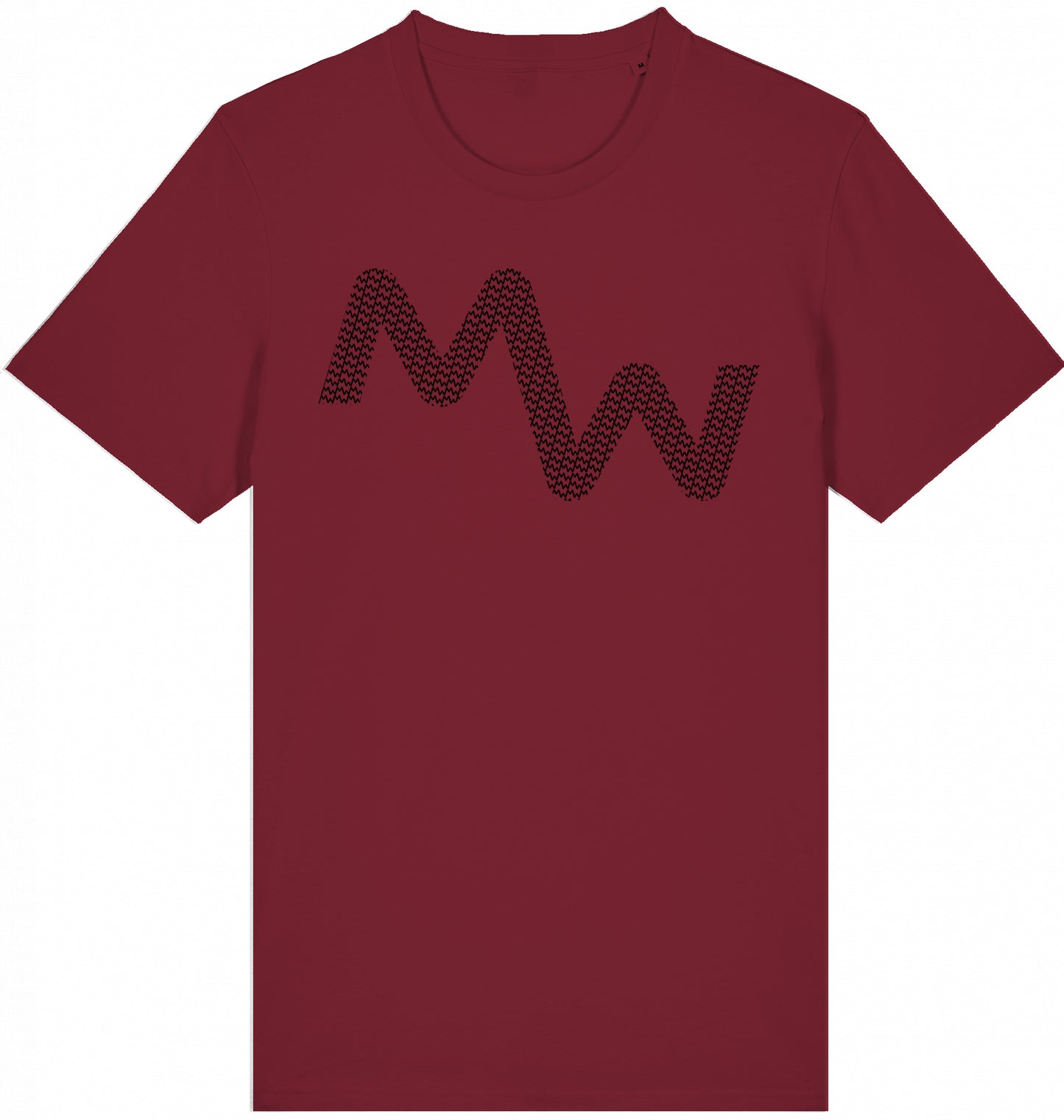 MW Tennis & Fitness T-Shirt, organic cotton, black 2025 MW logo